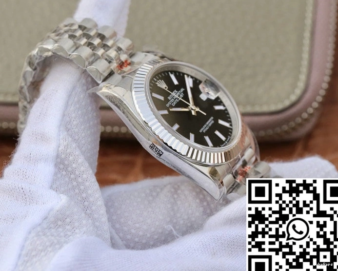 Rolex M126234-0015 Datejust Dial Black Factory GM 0324